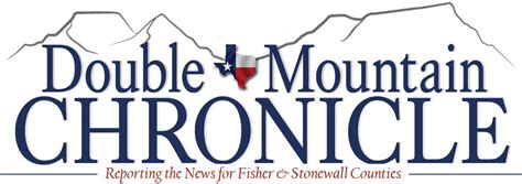 Double Mountains is the name of a pair of flat-topped buttes located 13 miles (21 km) southwest of Aspermont in Stonewall County, Texas. . Double mountain chronicle